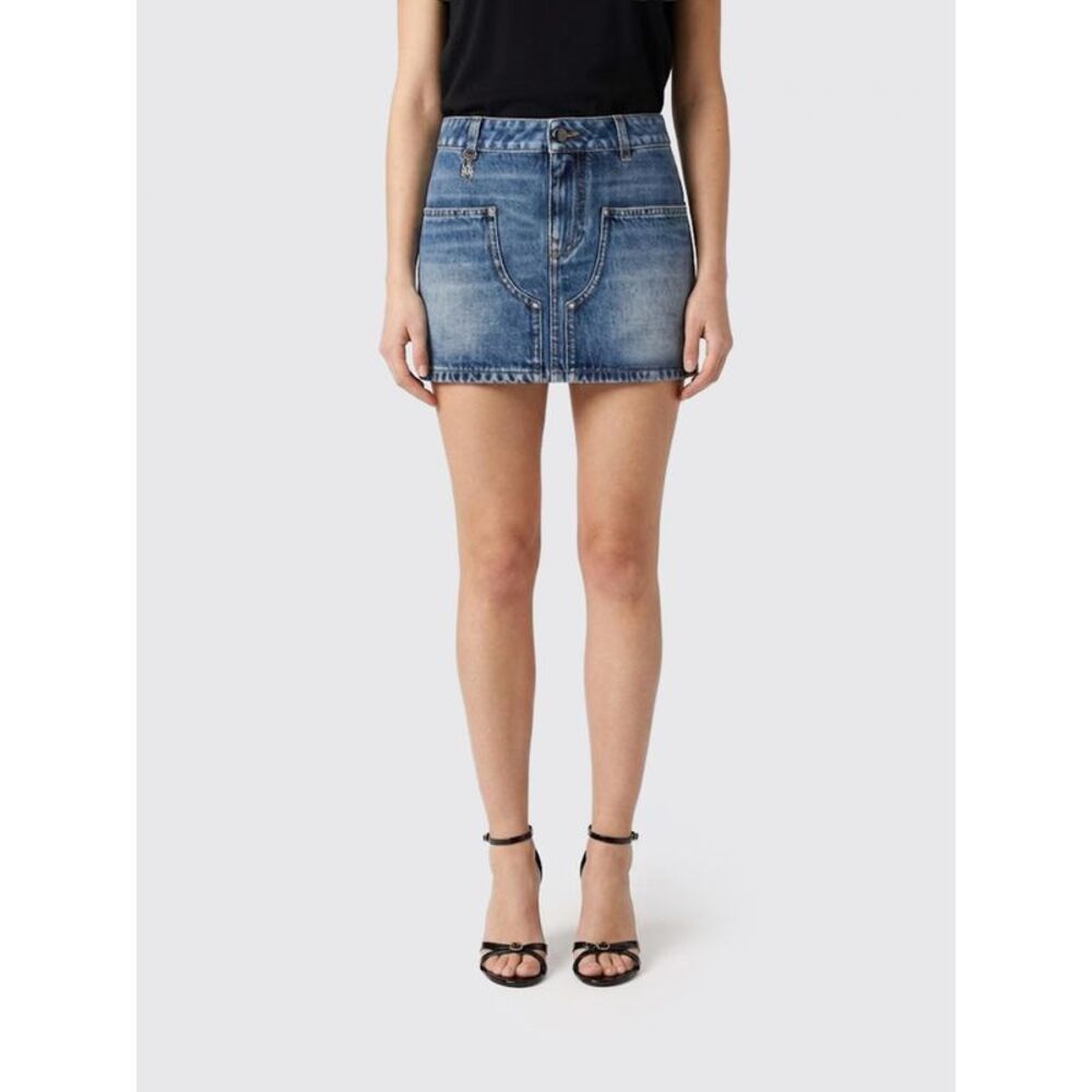 Amiri Women Denim Mini Skirt Amiri